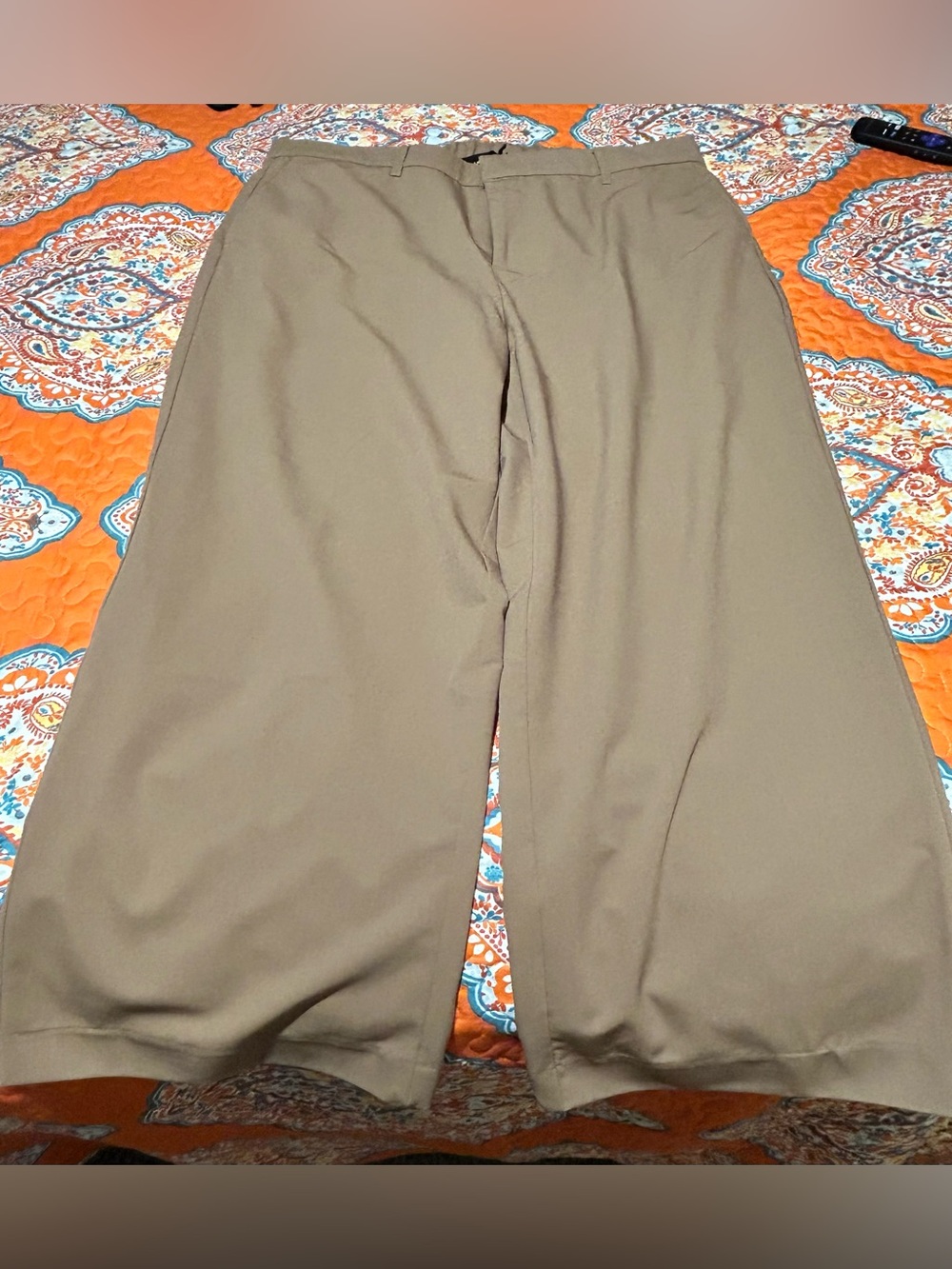 Women’s Wide leg tan dress pants